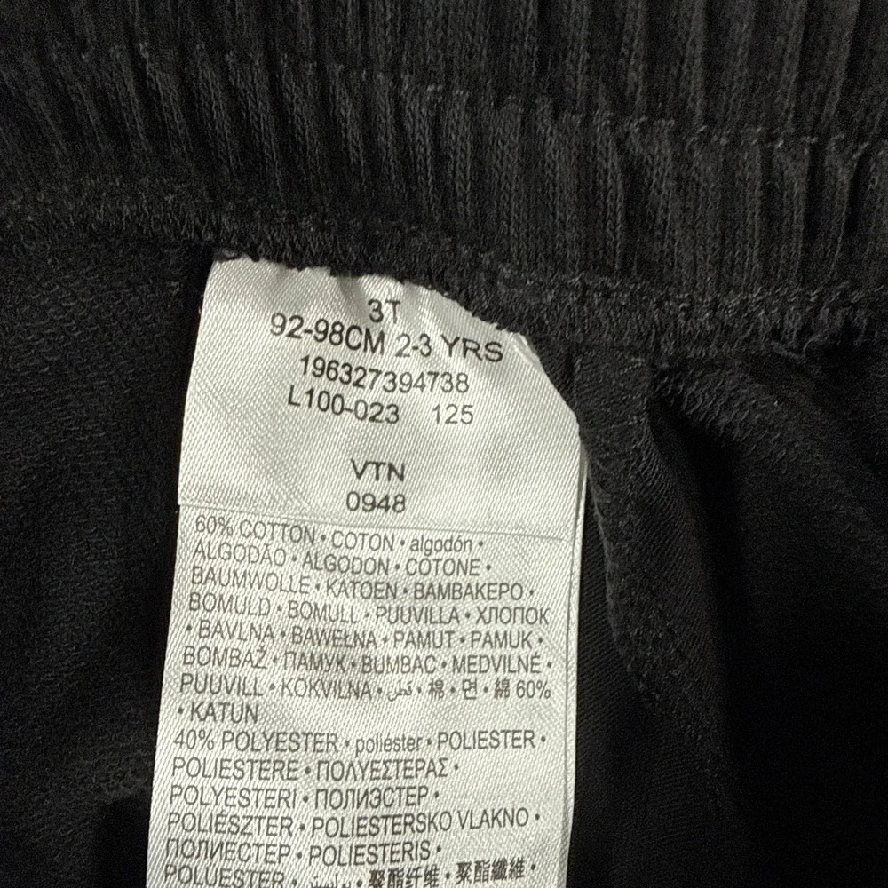 Nike Toddler Boys 3T 2-3Yrs Black Sportswear Club Fleece Shorts NWT